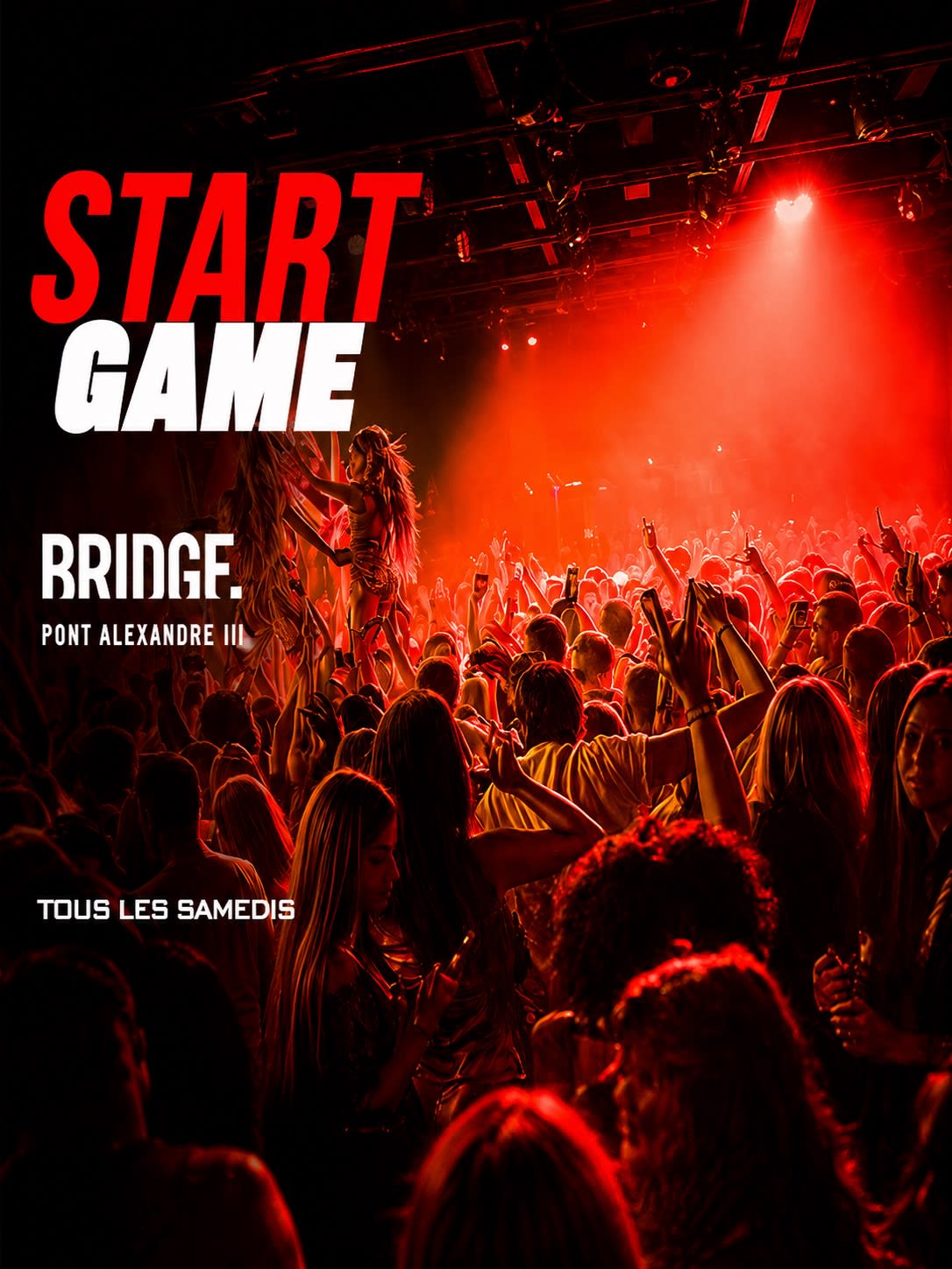 Bridge Club - Start Game Party In Paris 2000 Personnes 12-09