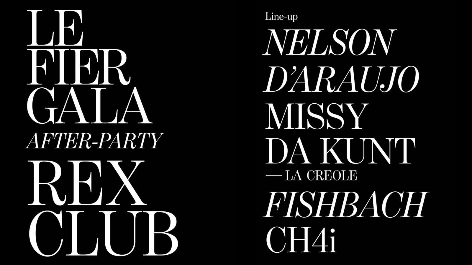 Fier Gala After Party: Nelson D’Araujo, Fishbach & More