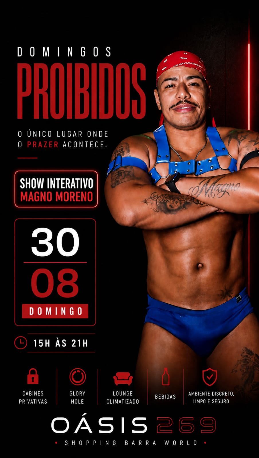 Oasis 269 - Domingos Proibidos Boy Interativo