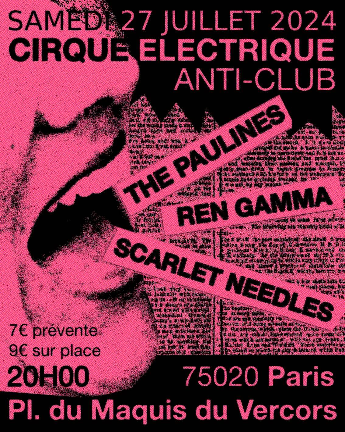 The Paulines X Ren Gamma X Scarlet Needles