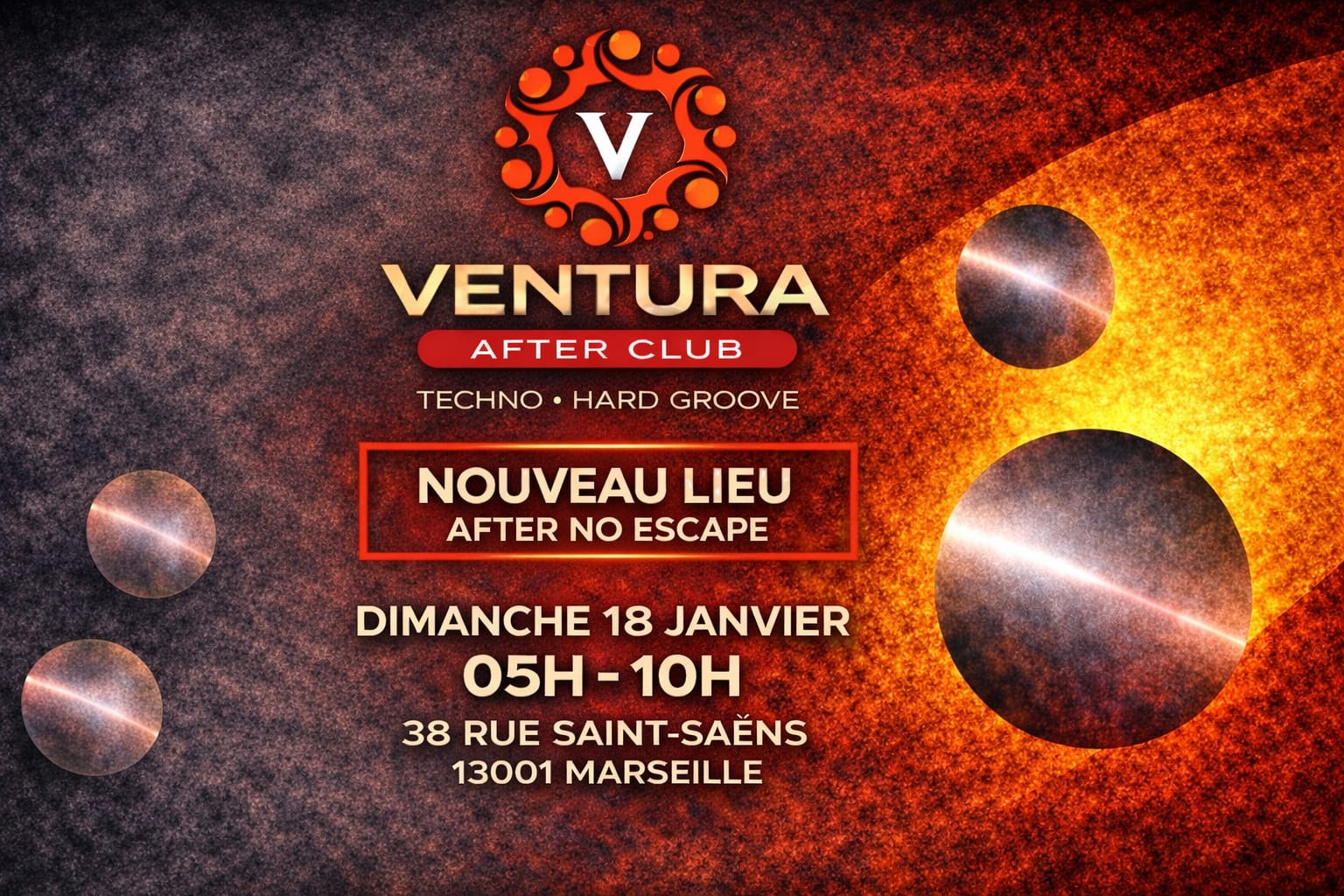 Ventura After Club (Nouveau Lieu)