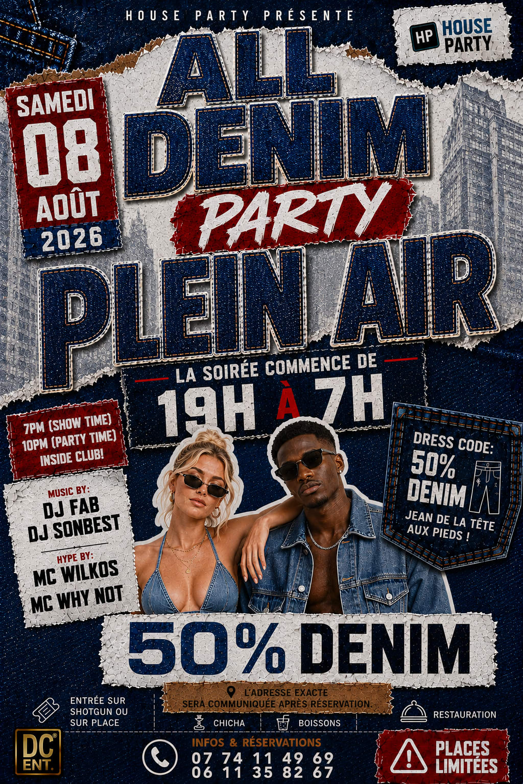 All Denim Party ( Plein Air )