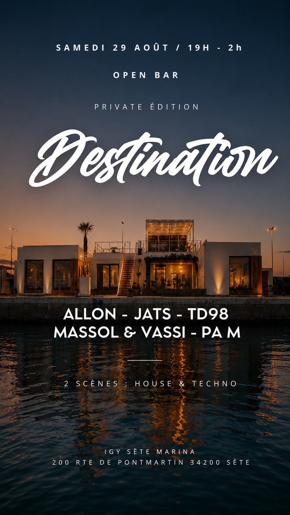 Destination Private Édition Igy Sète Marina
