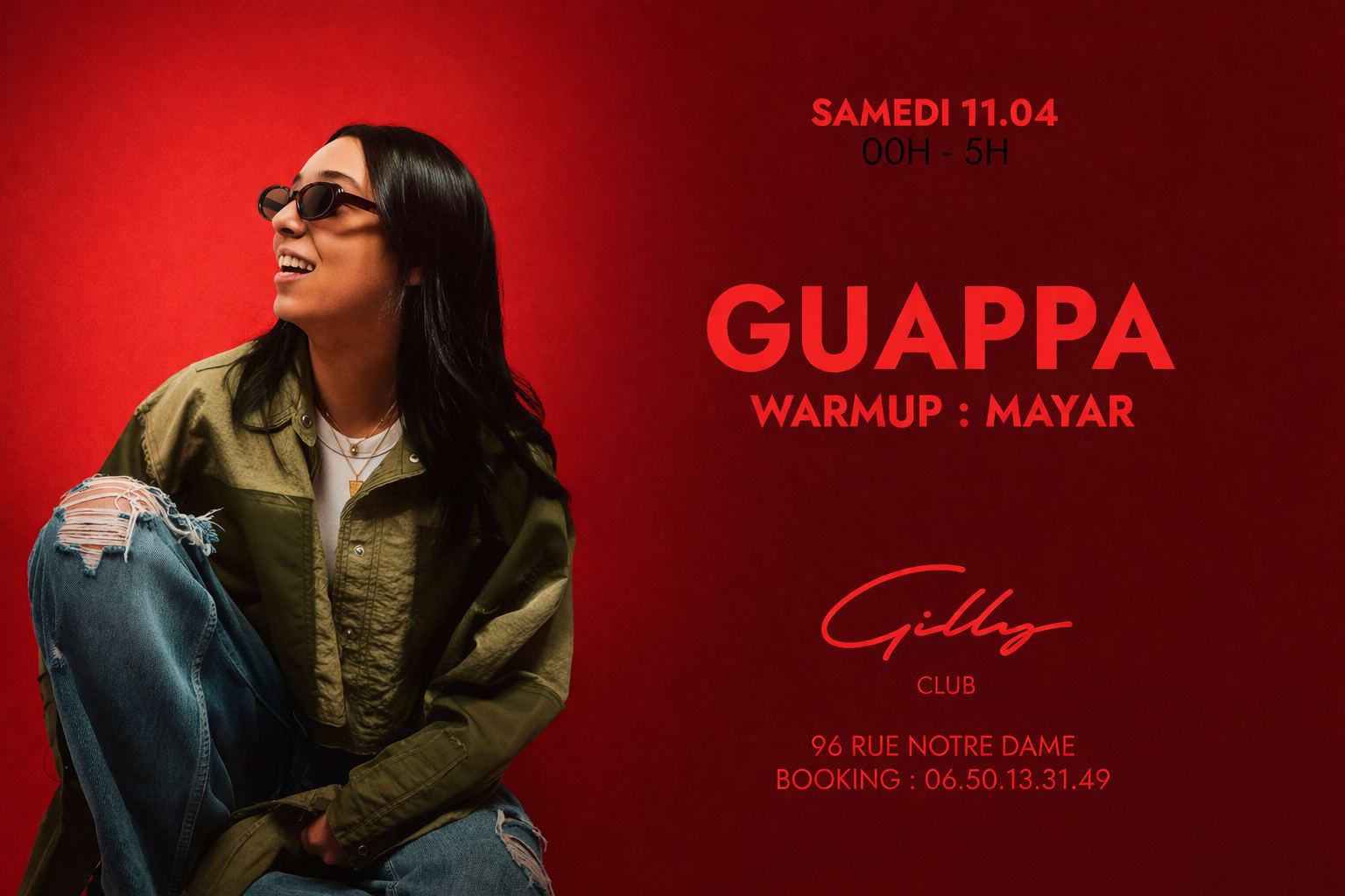 Guappa X Gilly Club Samedi 11 Avril