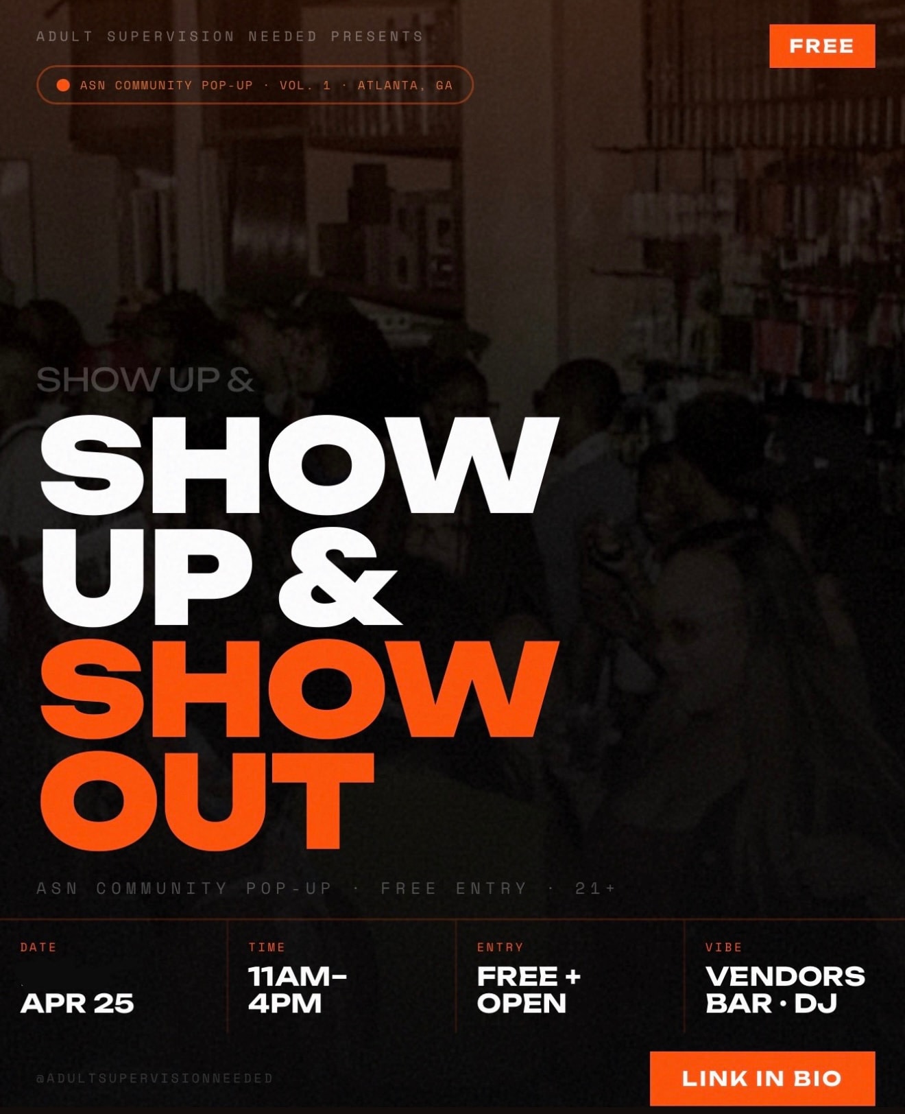 Show Up & Show Out (Asn Vendor Market
