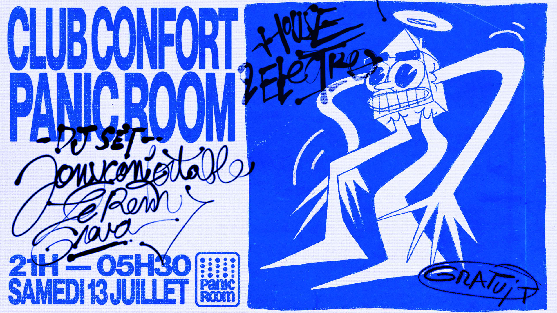 Club Confort S'invite Au Panic Room