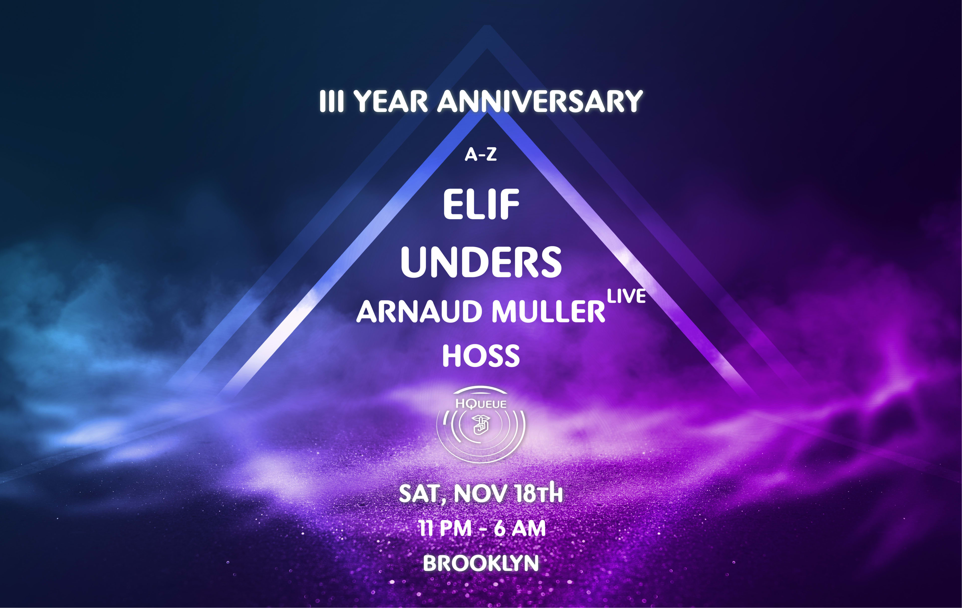 Hqueue 3 Year Anniversary