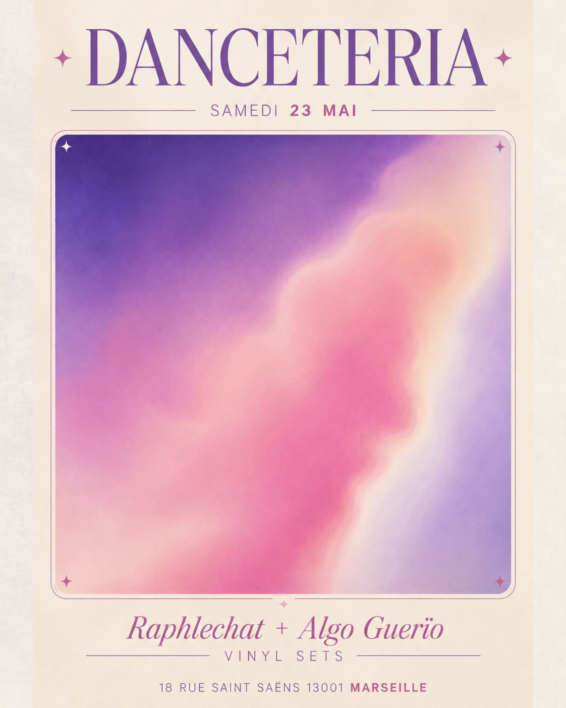 Raphlechat + Algo Guerïo (Vinyl Sets) @ Danceteria