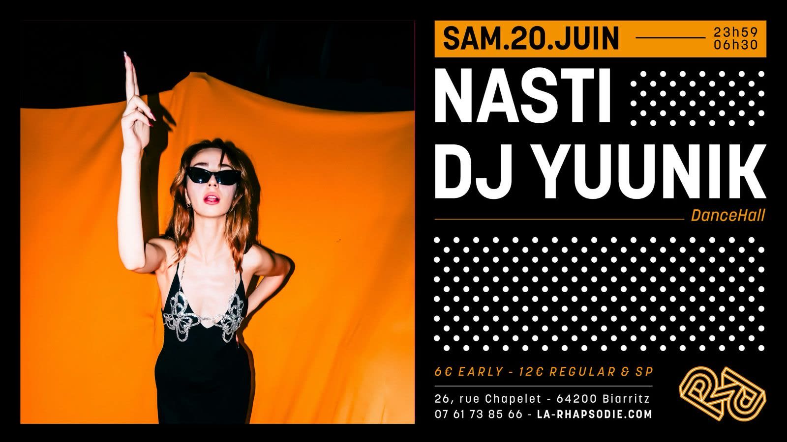 Afro & Dancehall Party : Nasti • Dj Yuunik