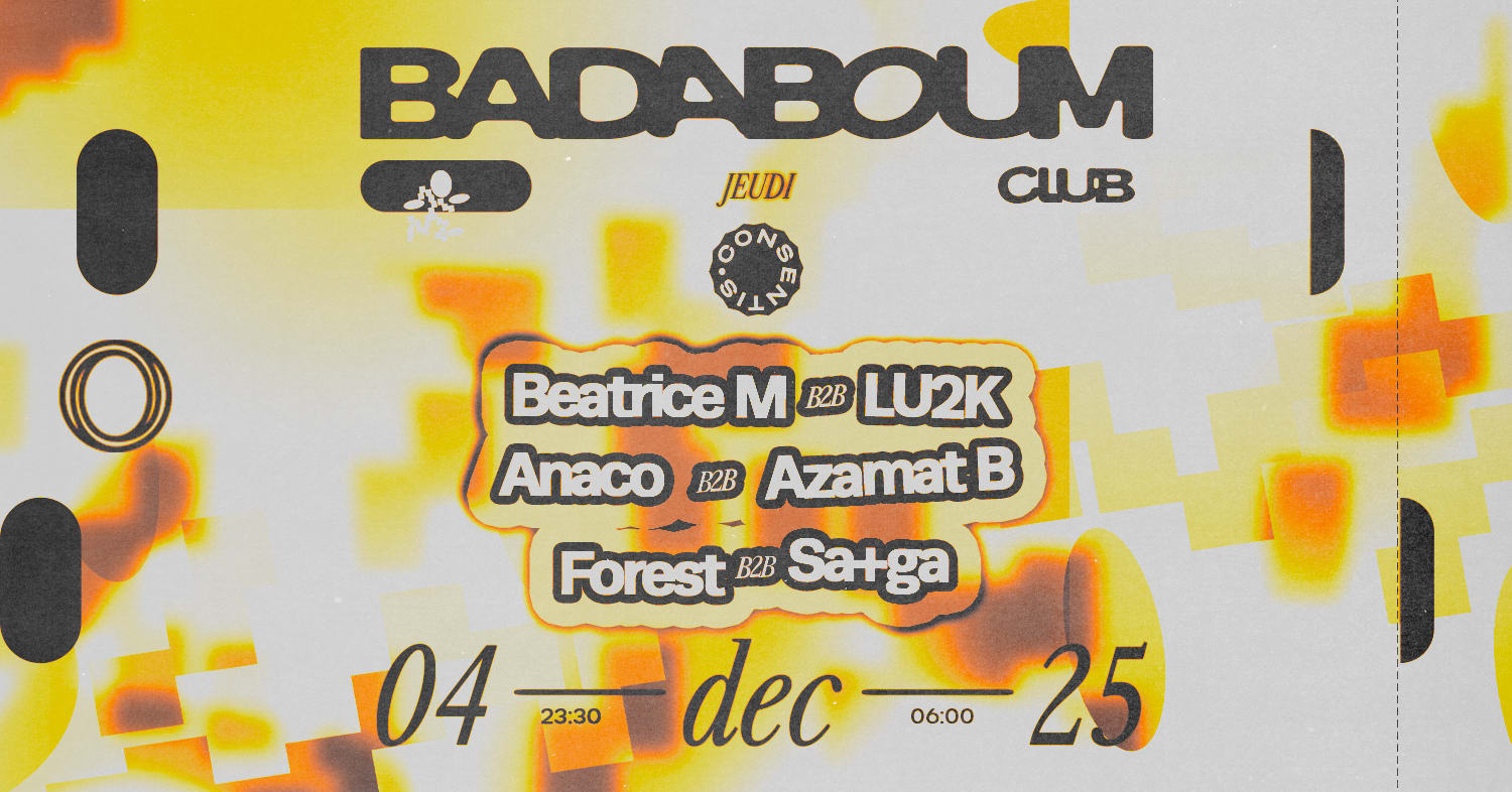 Club — Consentis: Beatrice M., Lu2k, Sa+Ga, Forest, Azamat B