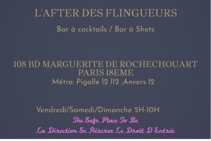 L’After Des Flingueurs
