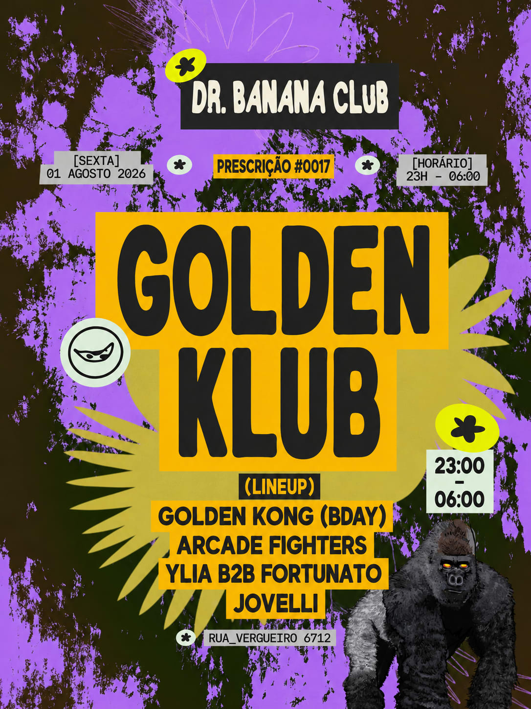 Prescrição #0017 @Dr Banana Club: Banana Split X Golden Klub
