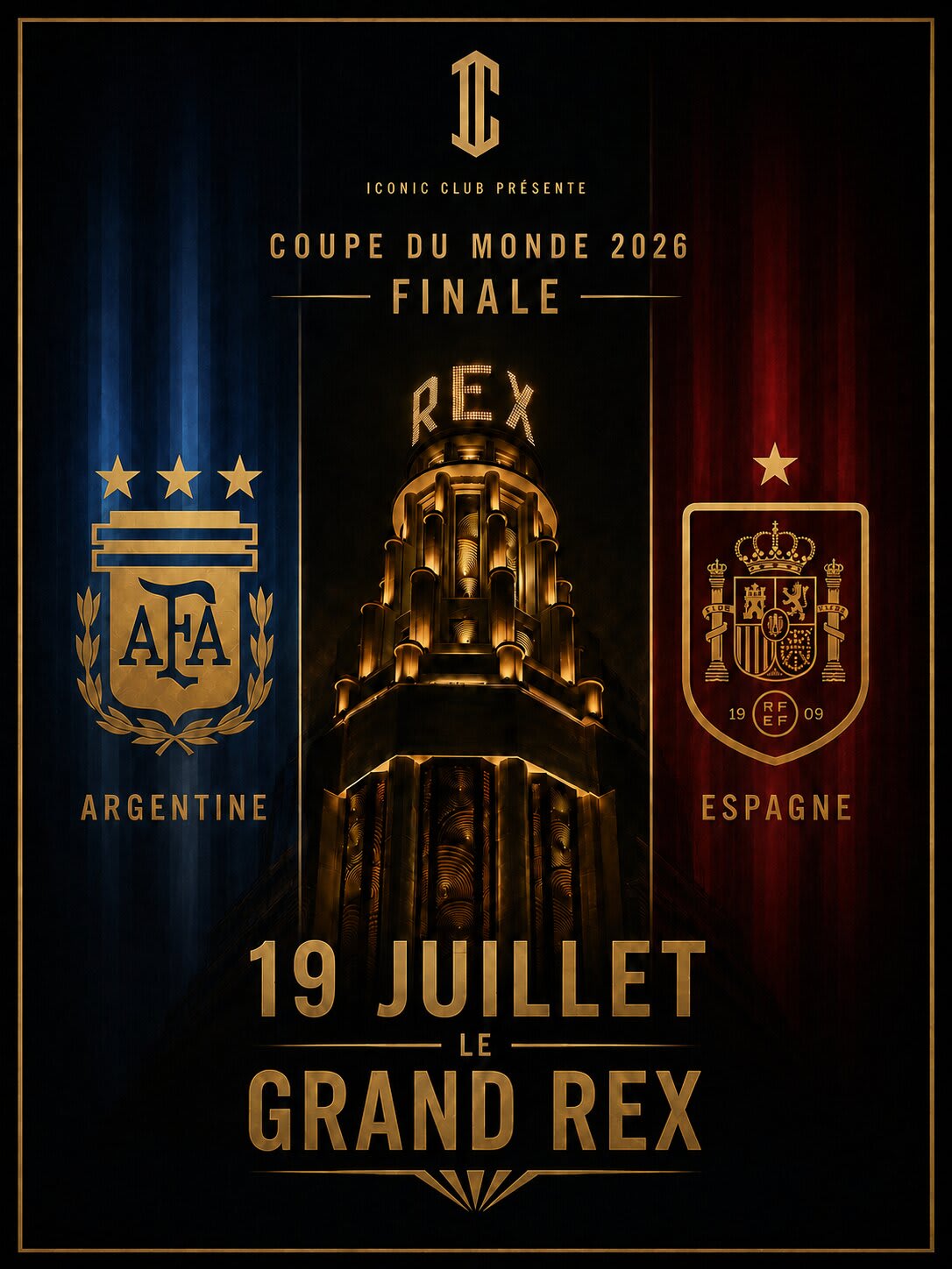 Espagne Vs Argentine - Finale Cdm26 Au Grand Rex