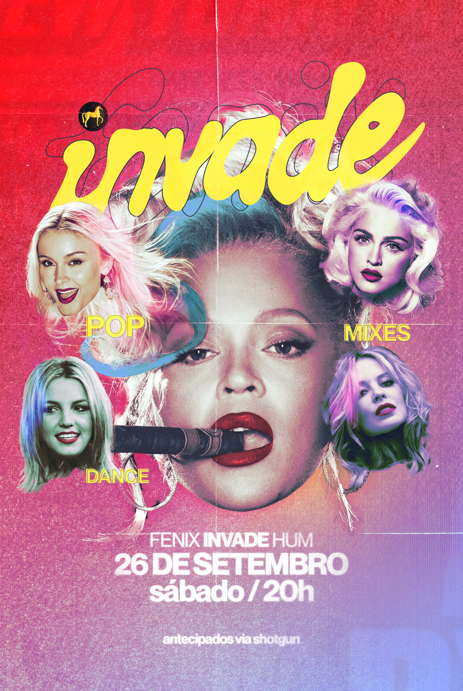 Invade! Pop, Dance E Remix @ Hum. | 26 Set