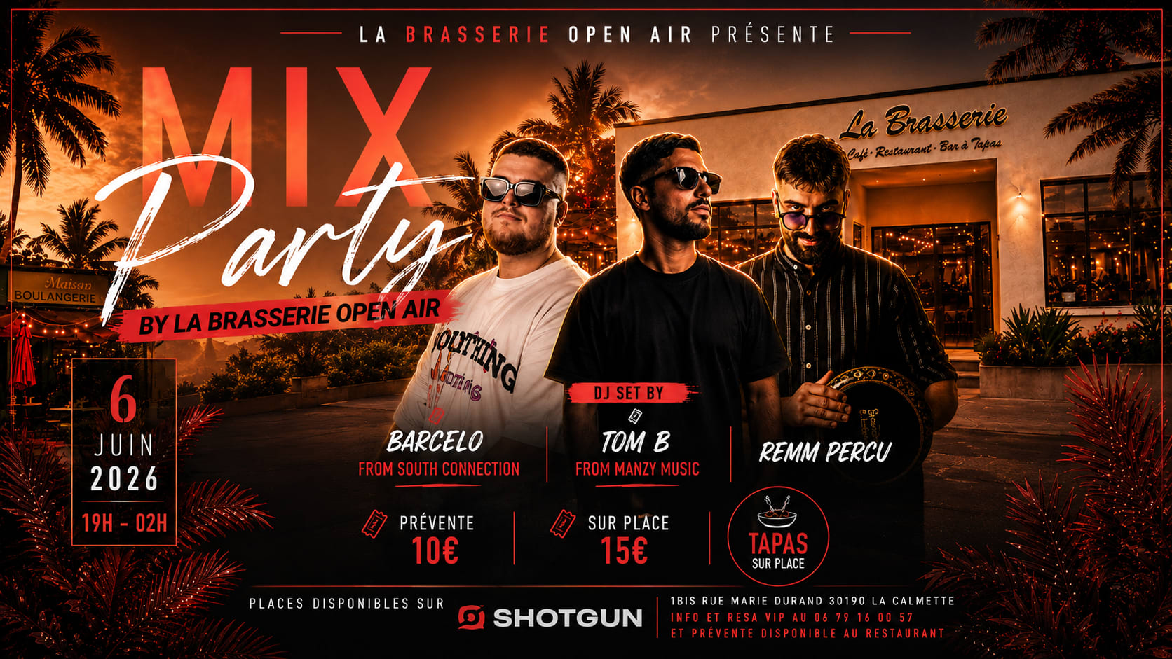 MIX Party By La Brasserie