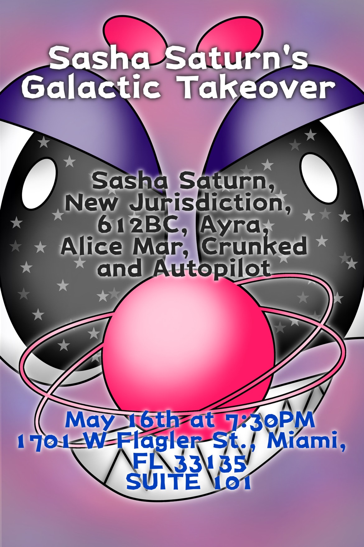 Sasha Saturn’S Galactic Takeover