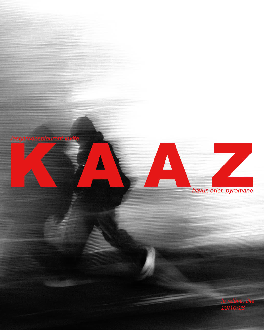 La Relève : Lesgarçonspleurent Invite Kaaz