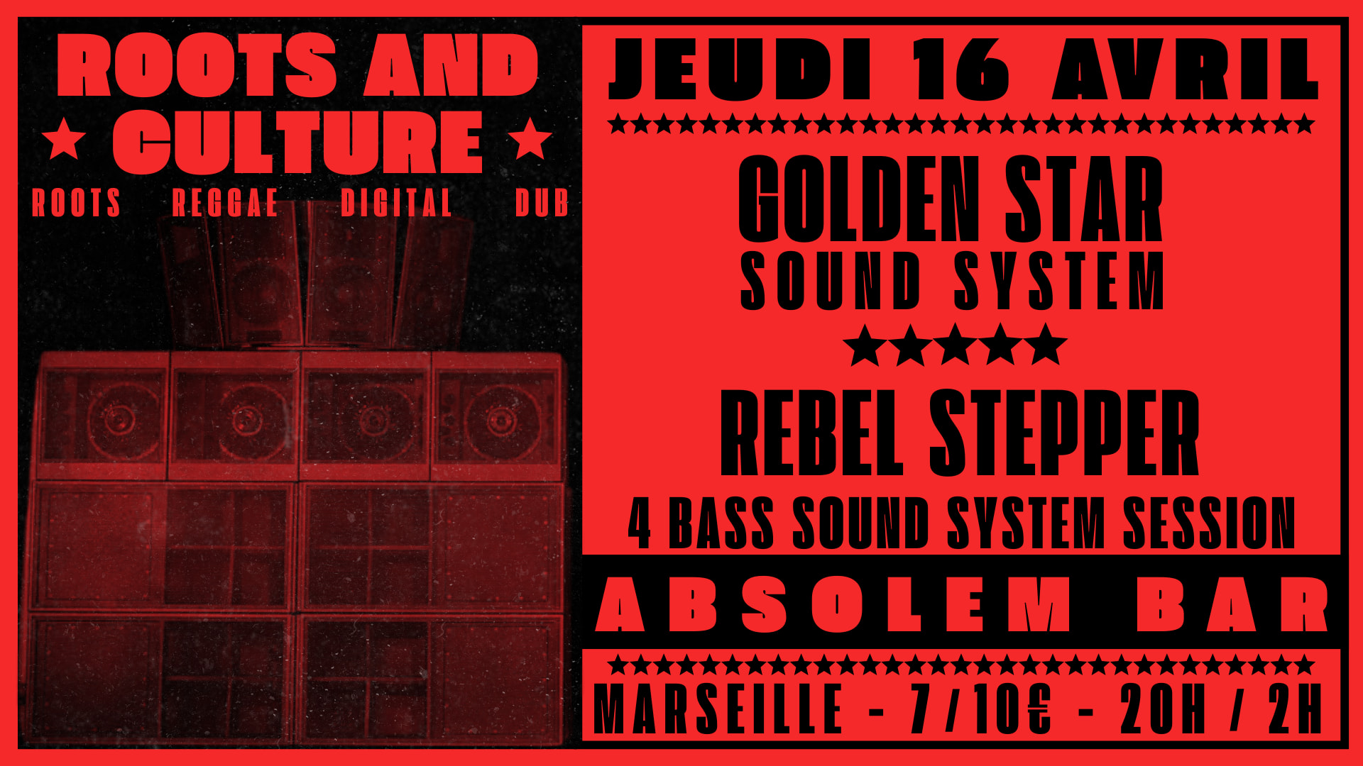 Roots And Culture Dub Session Ll Absolem Bar