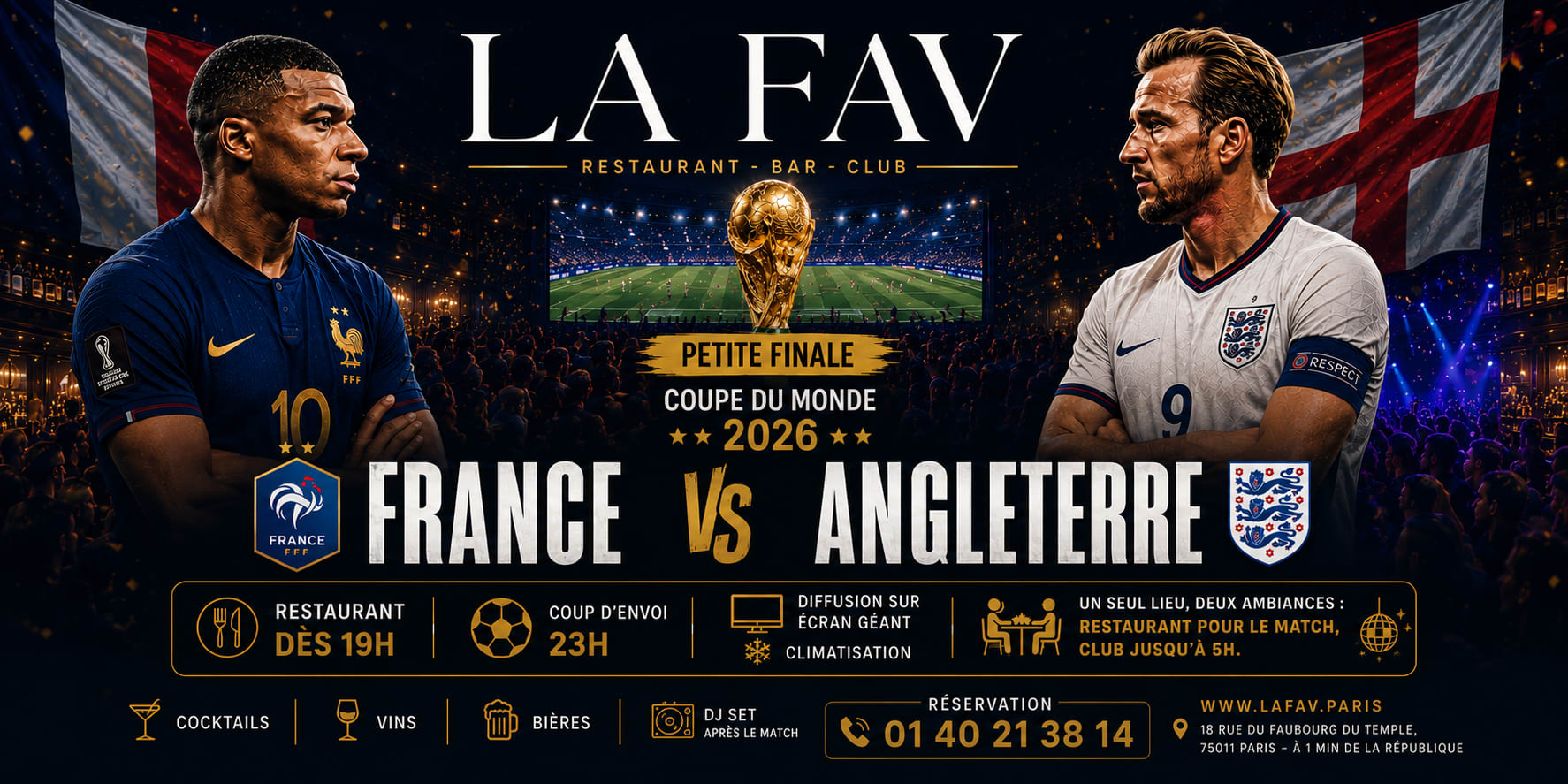 France-Angleterre À La Fav