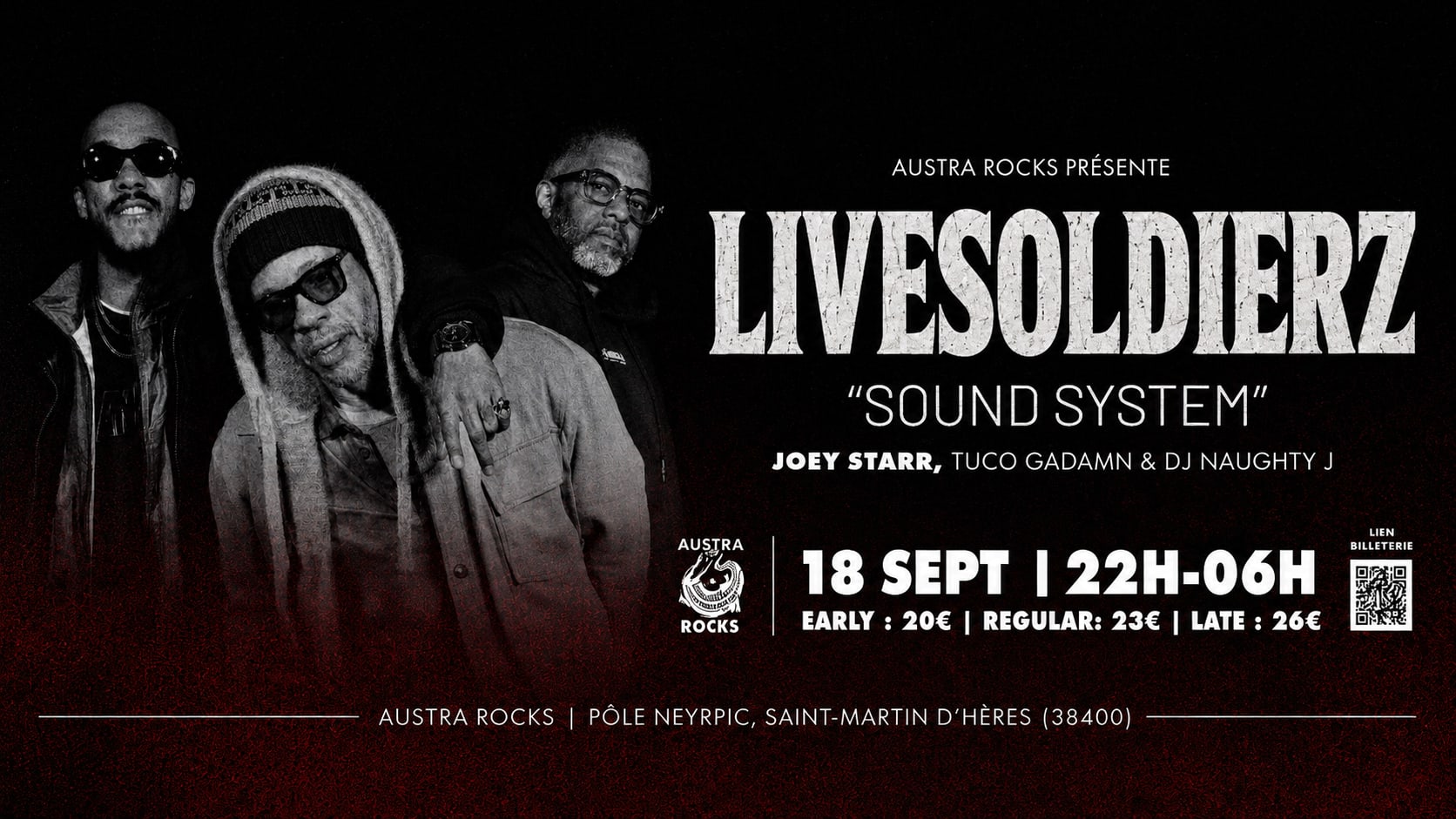 Joey Starr - Live Soldierz Soundsystem @ Austra Rocks