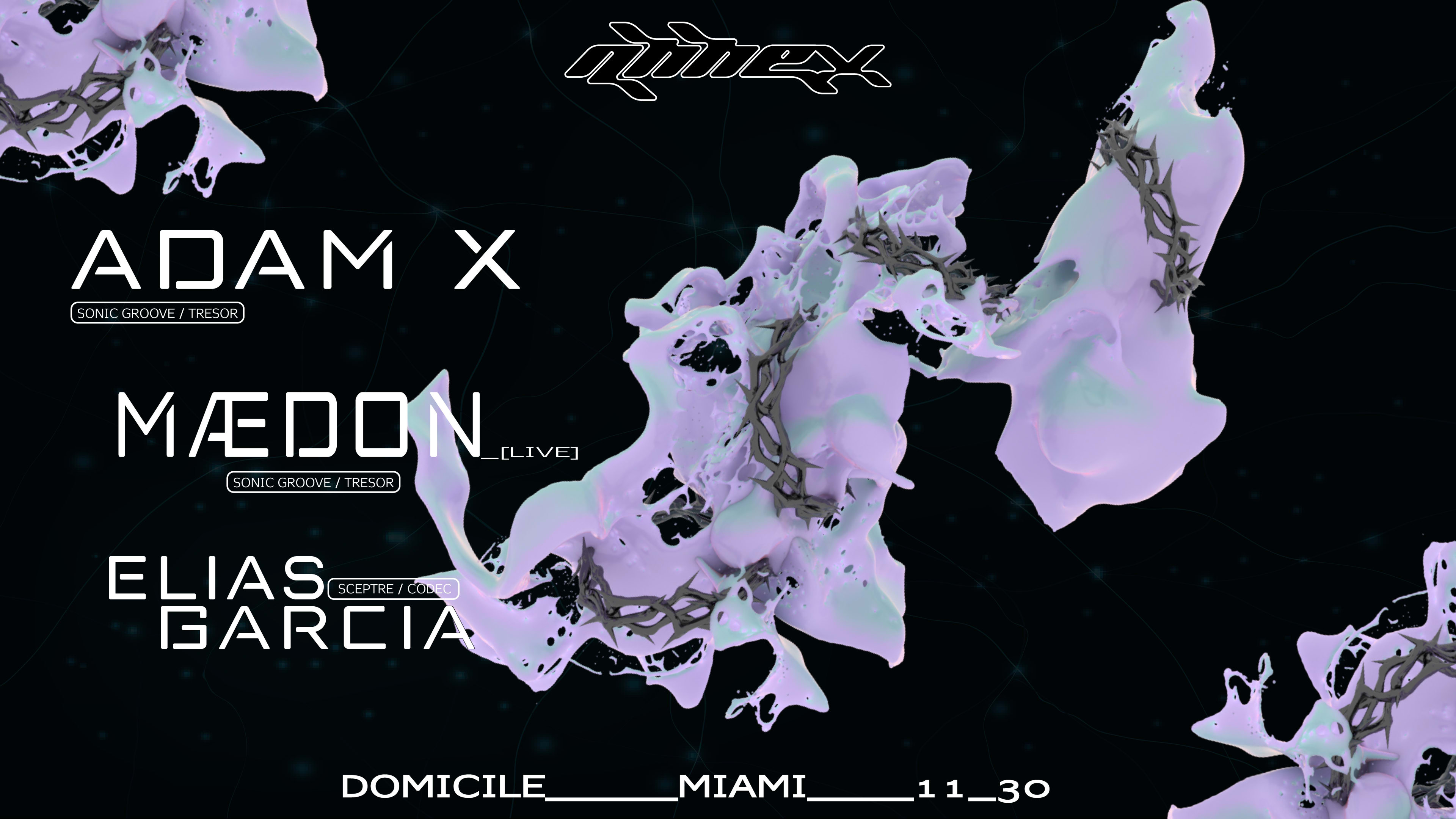 Adam X + Mædon [Live]