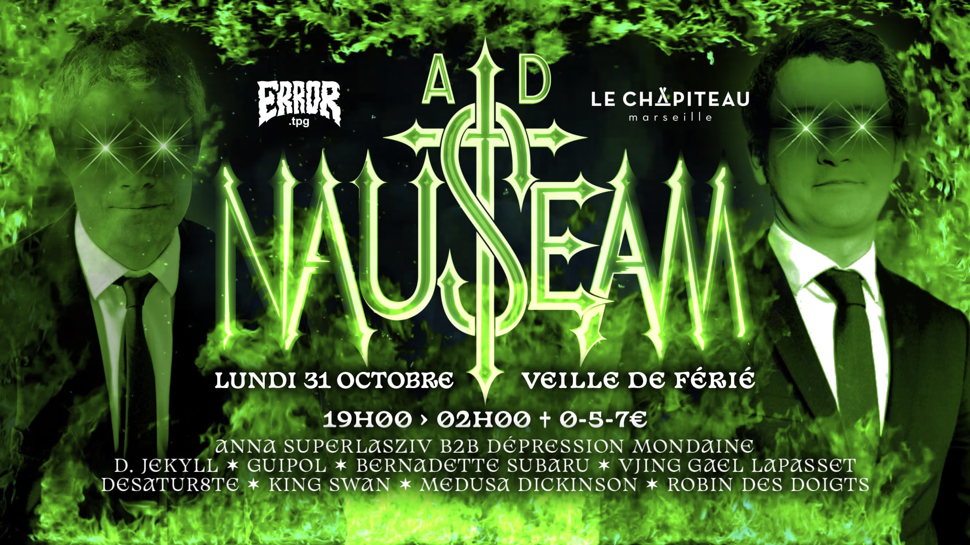 Ad Nauseam (Jusqu'à La Nausée) - Dj Sets & Performances