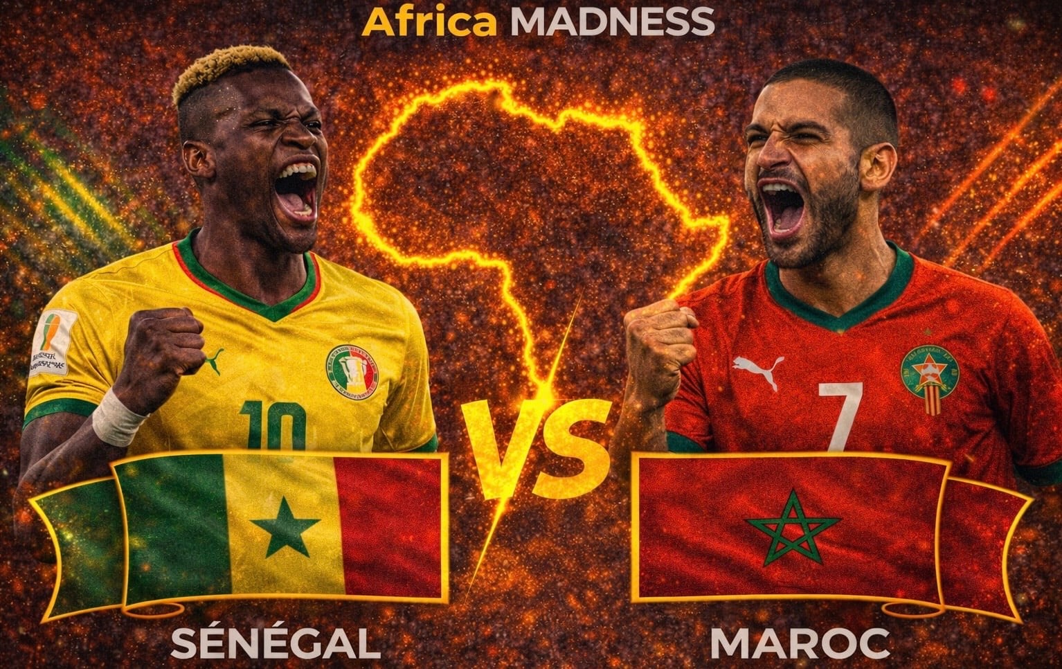 Fan Zone & Party : Sénégal Vs Maroc | Africa Madness.