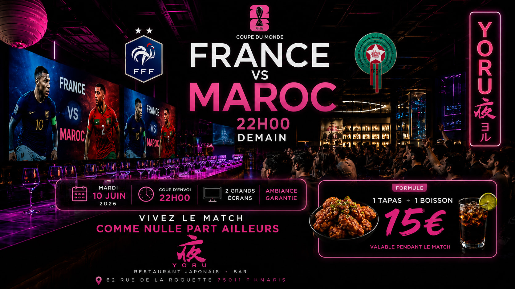 France/Maroc Diffusion Cdm Yoru