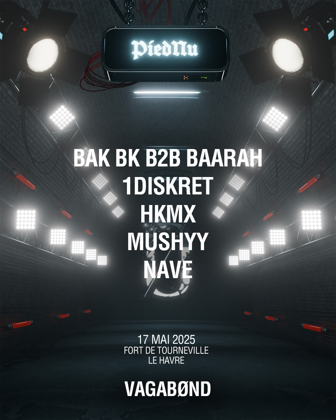 Vagabønd • Bak Bk, Baarah, 1diskret, Hkmx, Mushyy, Nave