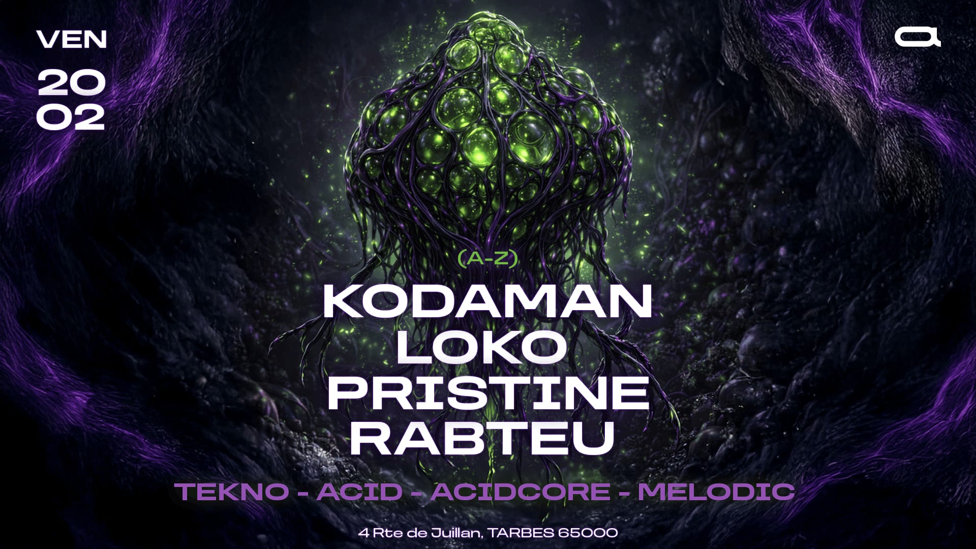 Acid Tekno | Loko - Rabteu - Kodaman - Pristine