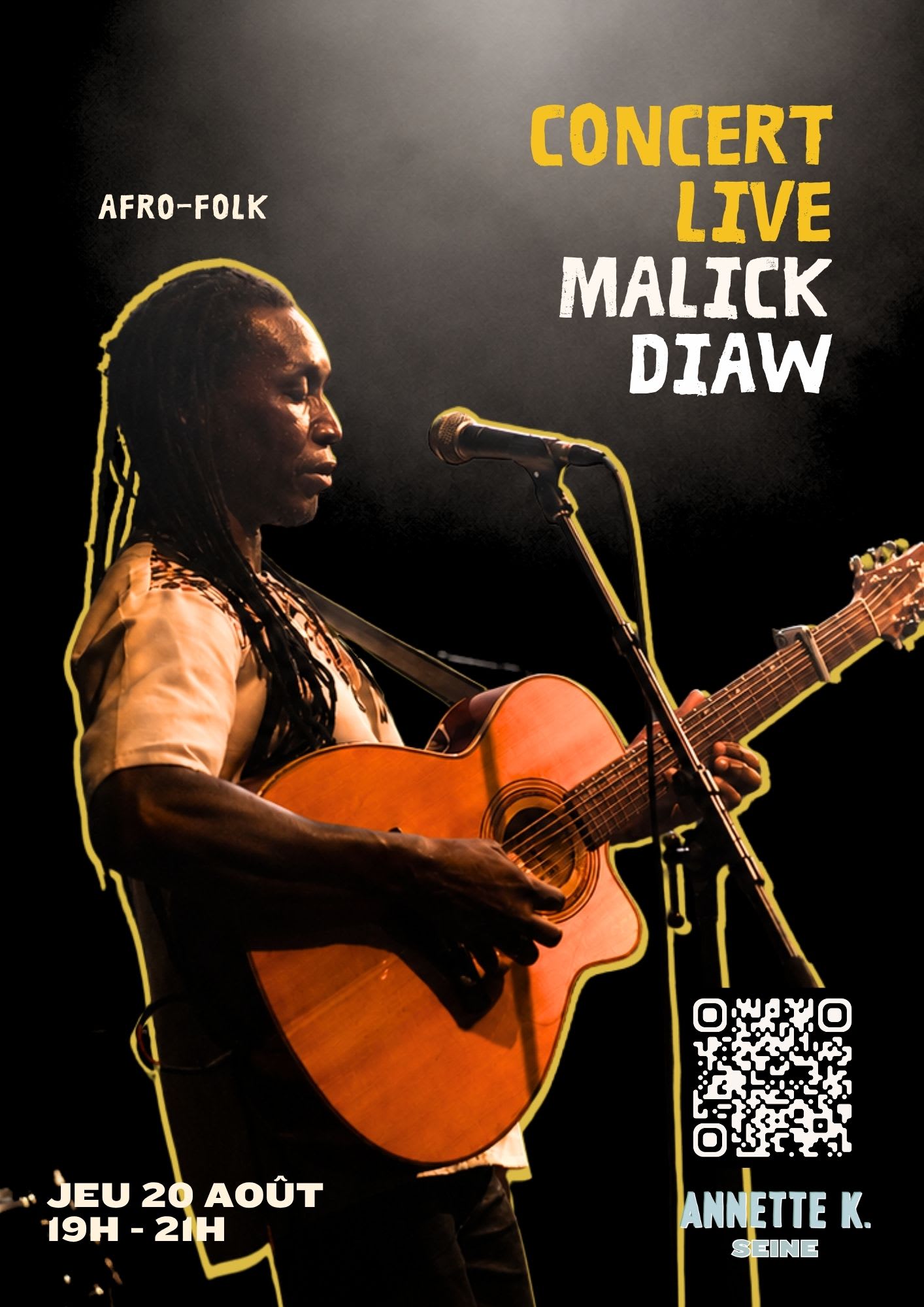 Concert Live De Malick Diaw