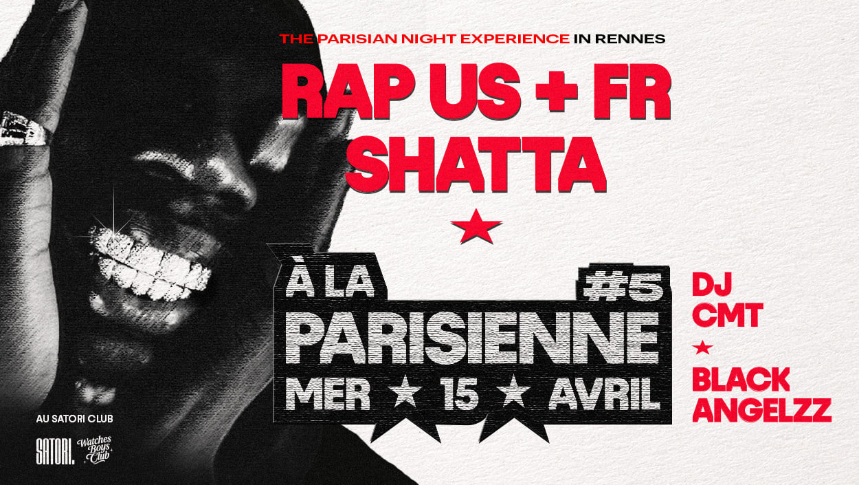 À La Parisienne #5 At Satori Club - Mer 15 Avril