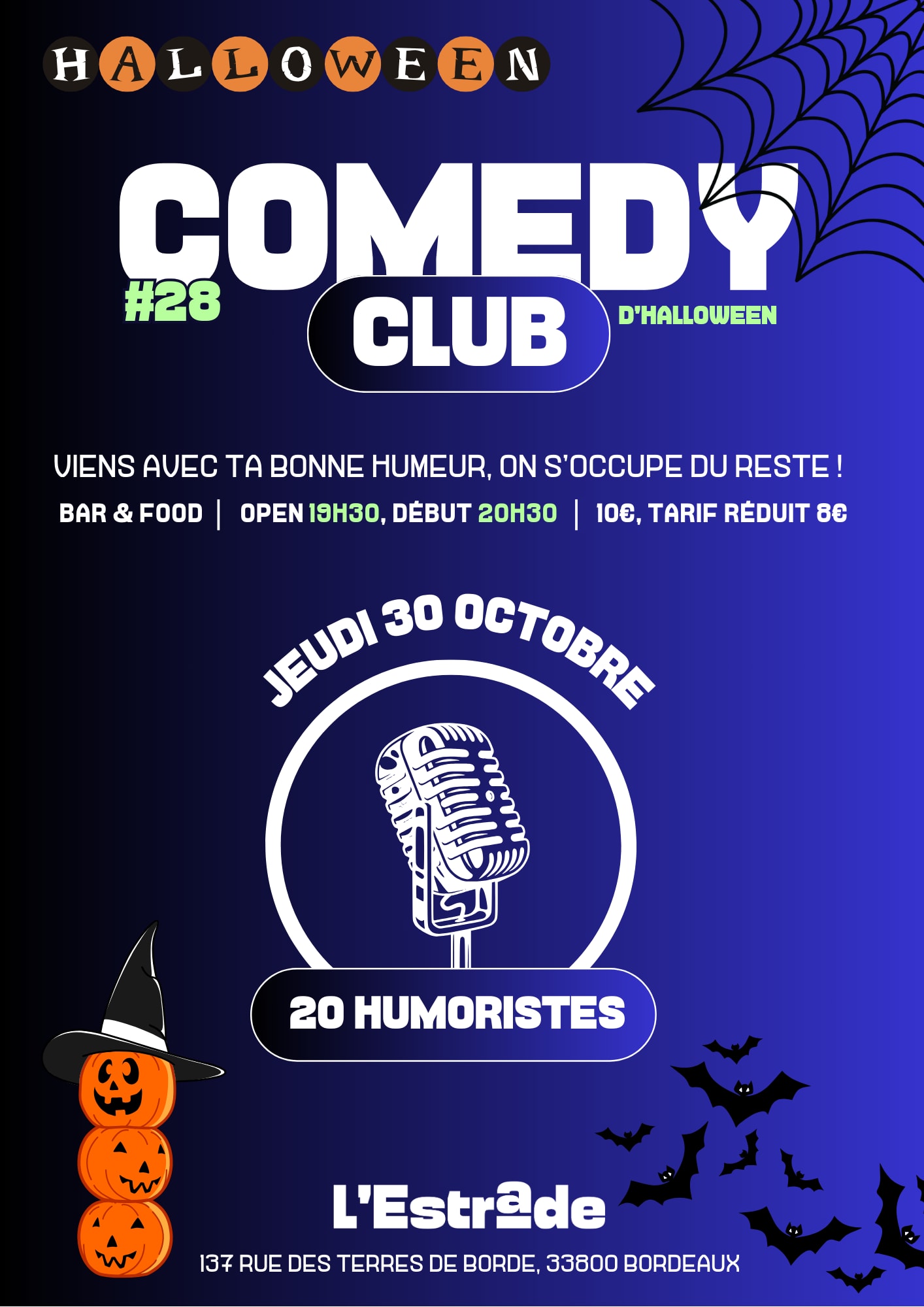 Comedy Club D'halloween