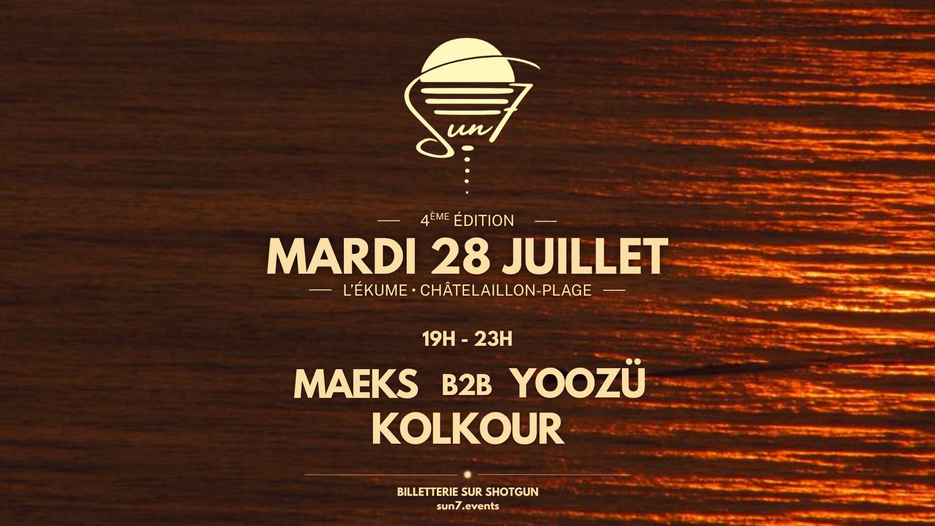 Sun7 #4 - L'ékume - 28 Juillet 2026