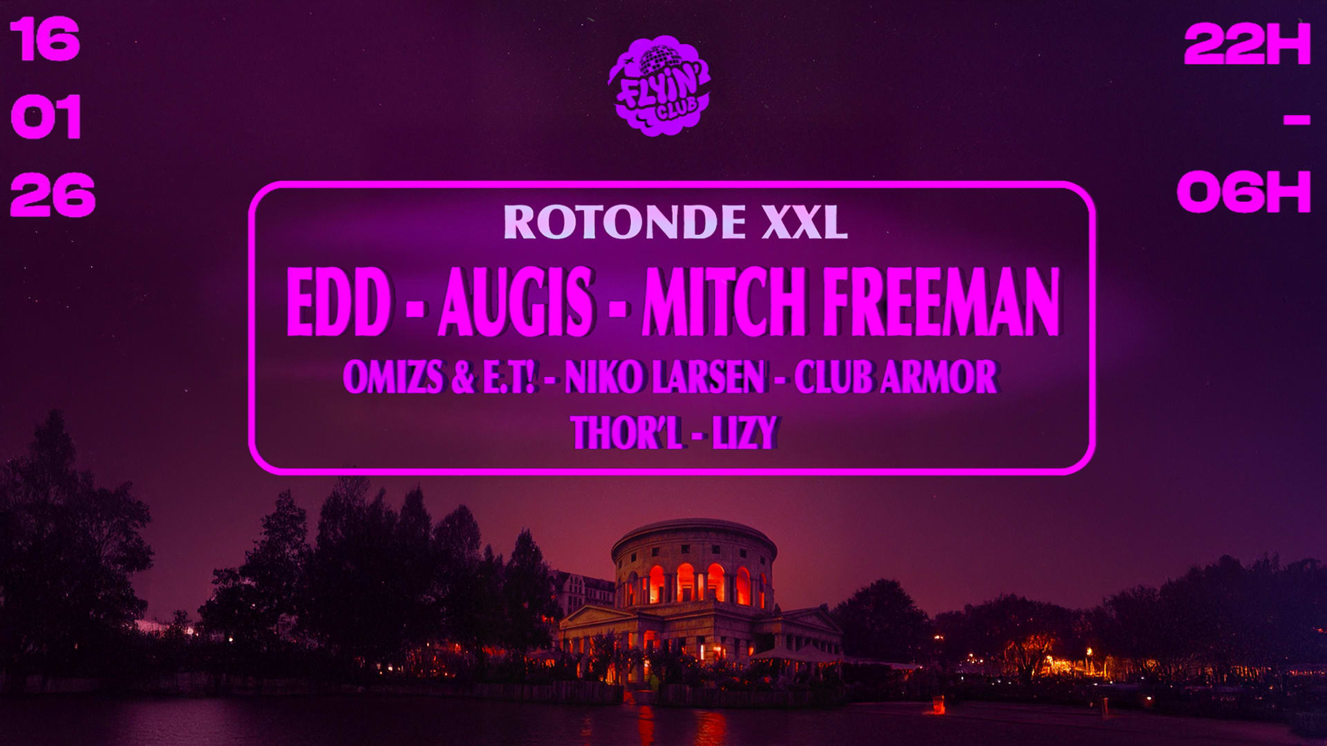 Flyin’Club : Edd · Augis · Mitch Freeman & More