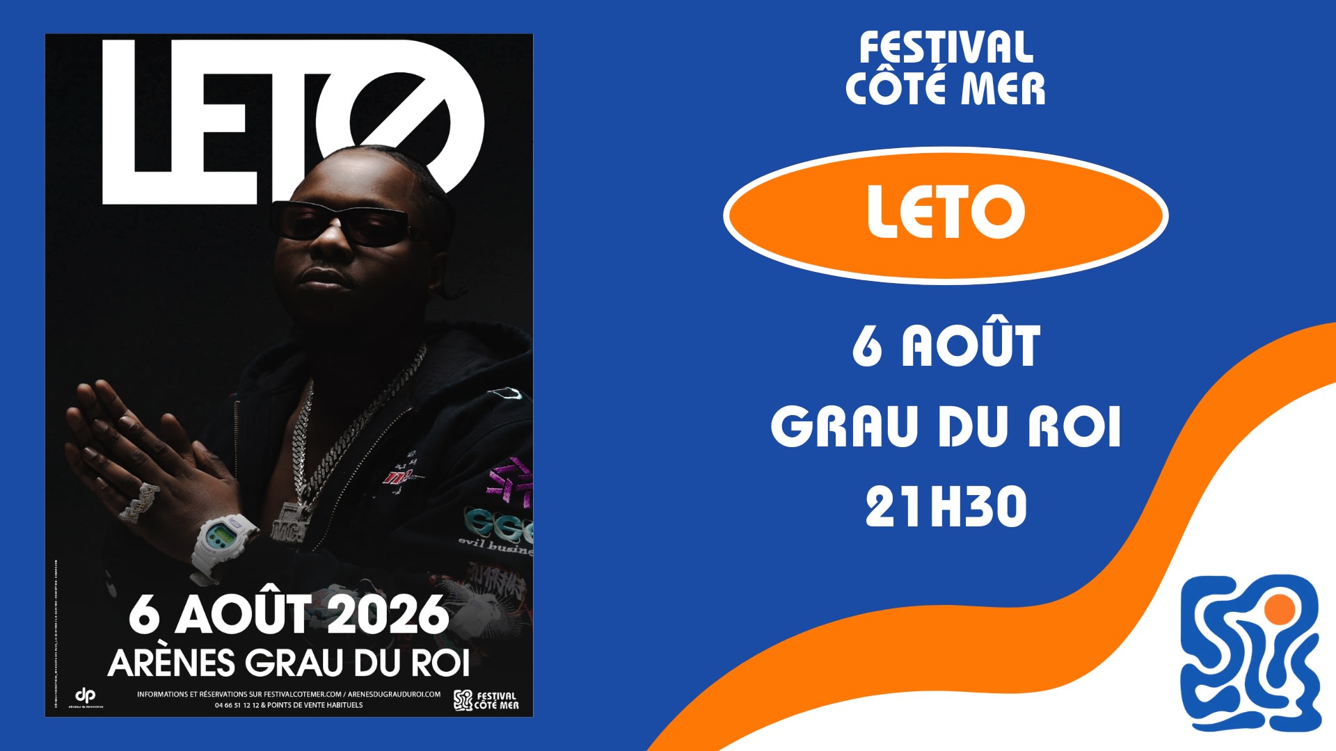 Festival Côté Mer - Leto + 1ère Partie