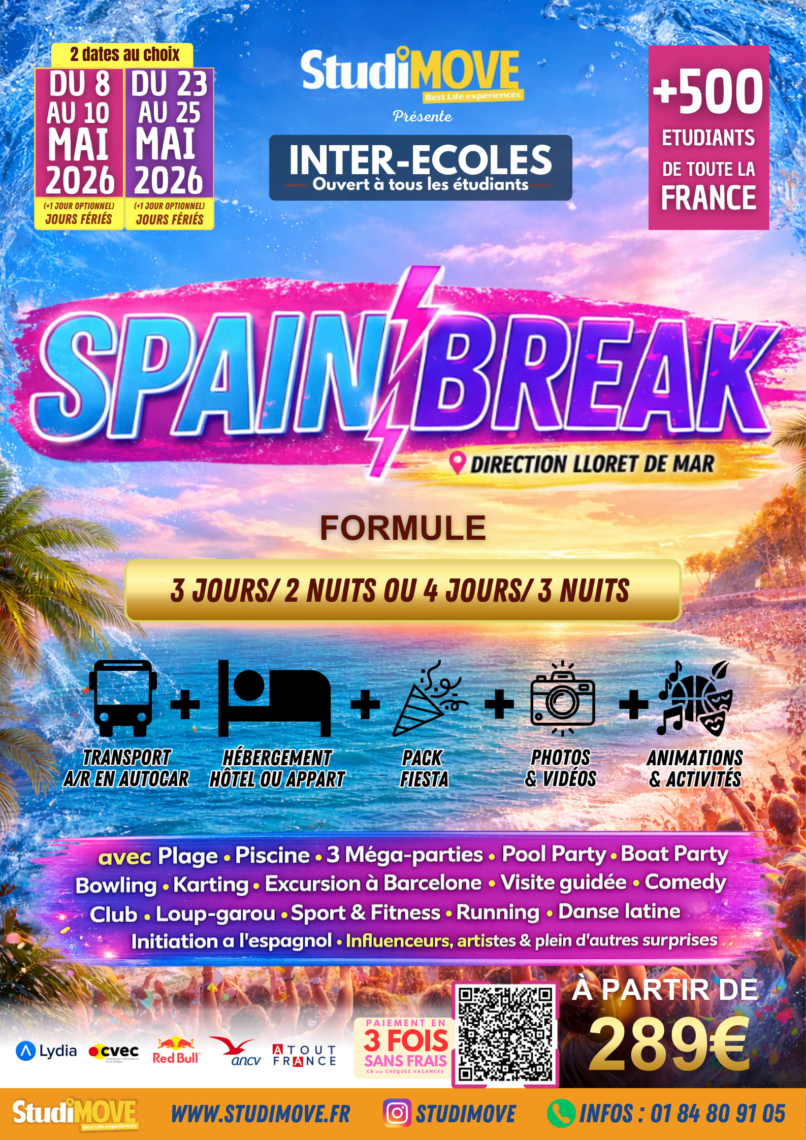 Spain Break 2026 - Lloret Del Mar