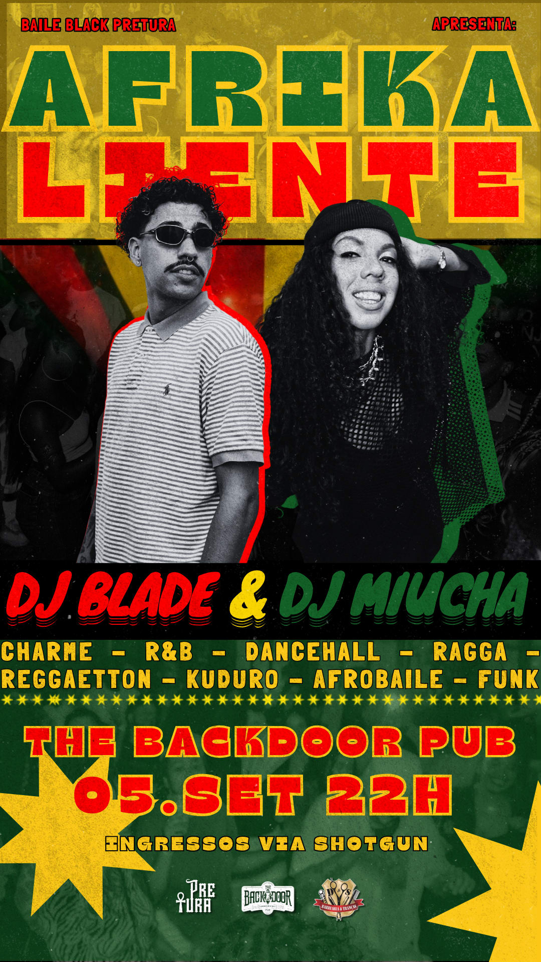 Baile Black Pretura - Afrikaliente