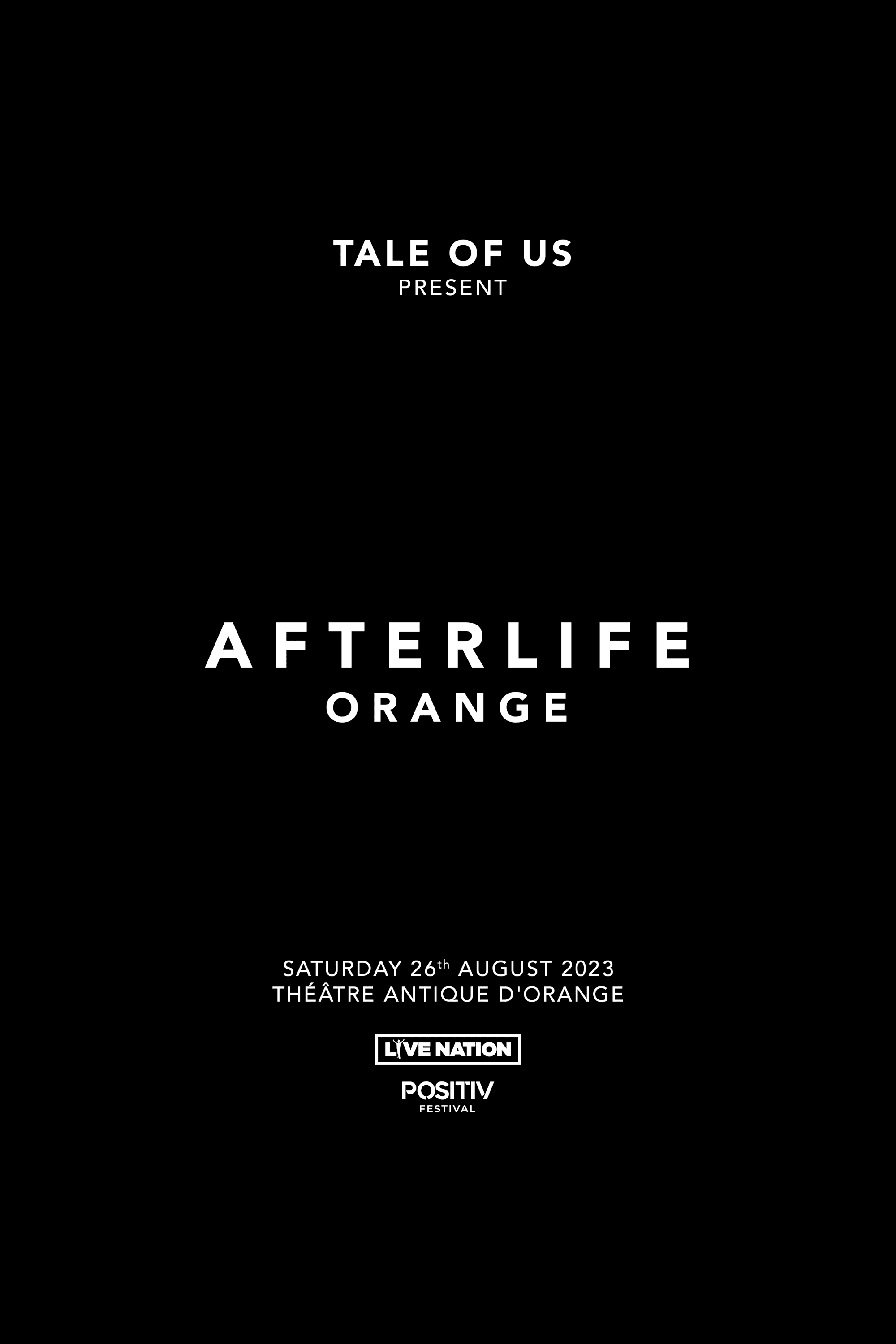 Afterlife 2023 : Theatre Antique D'orange