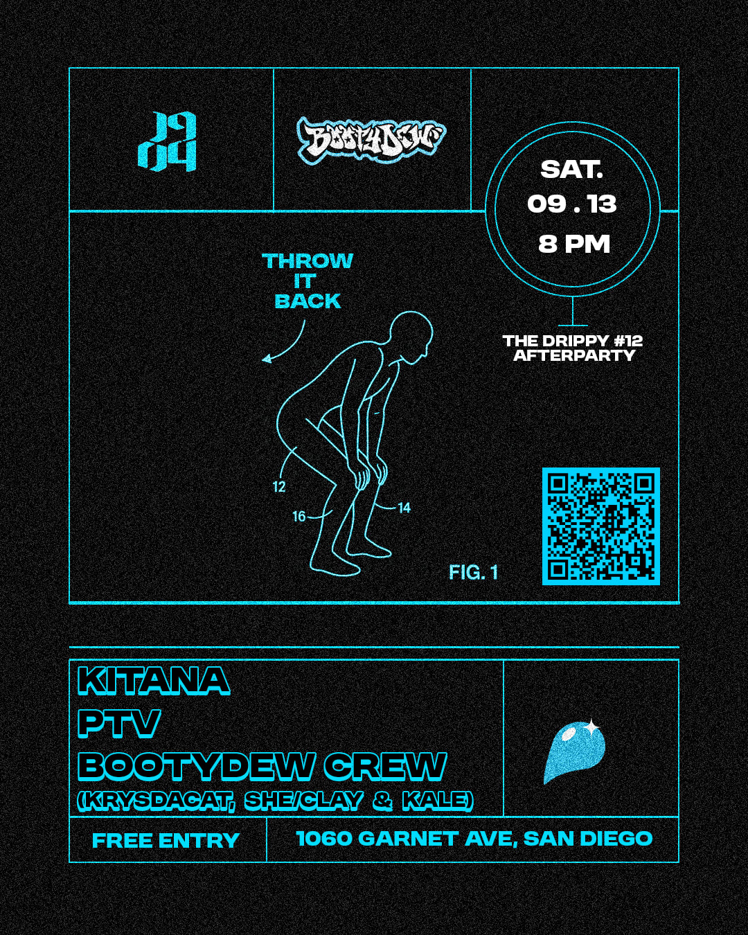 Drippy Pool Club X 1904 X Bootydew After-Party @ 1060