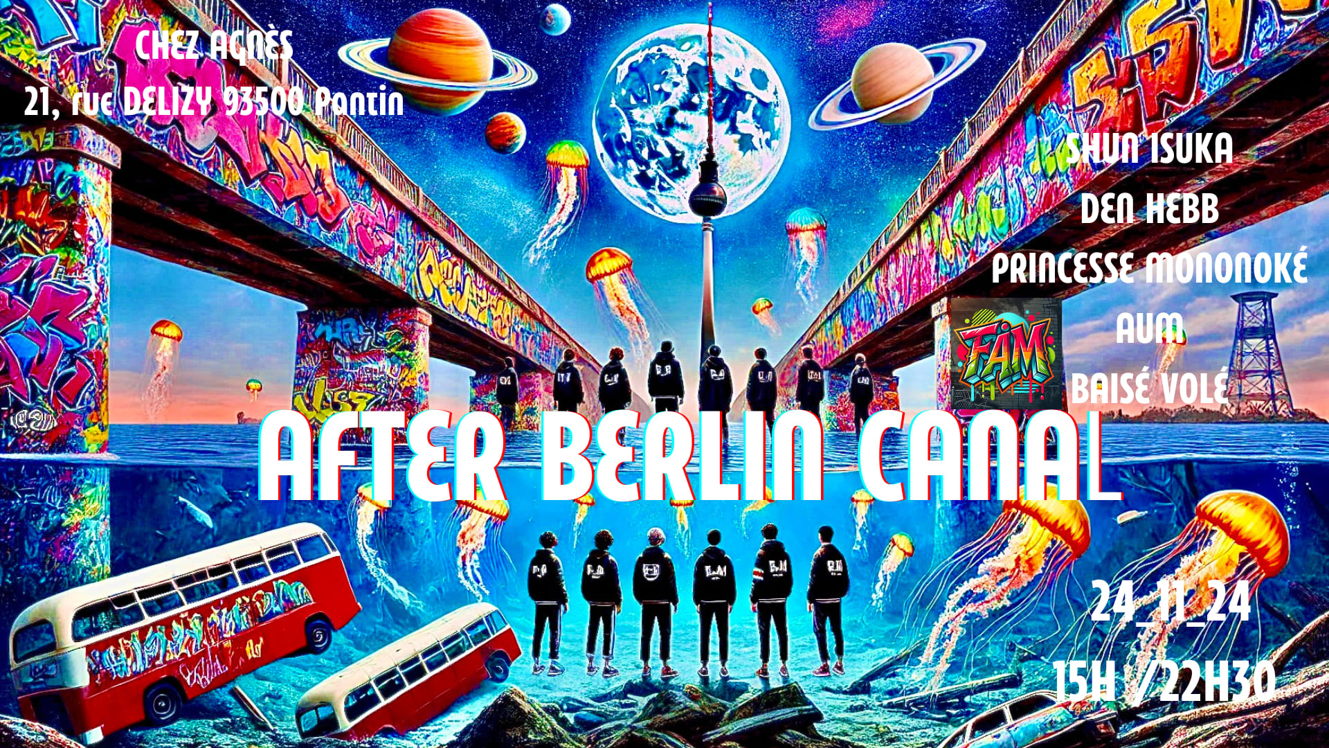 After Berlin Canal ( Pantin)