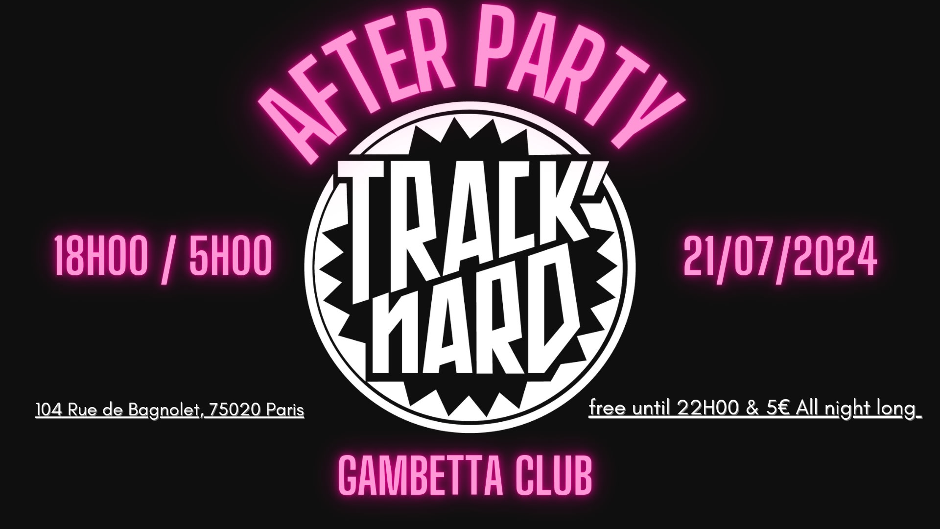 Track'nard Afterparty #15