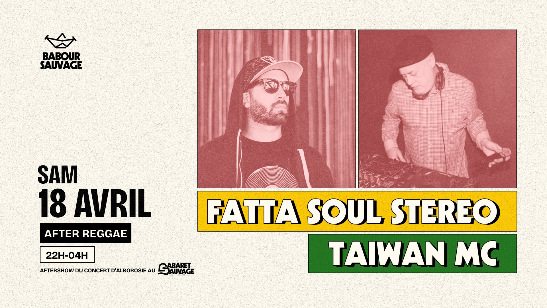 After Reggae : Fatta Soul Stereo + Taiwan MC