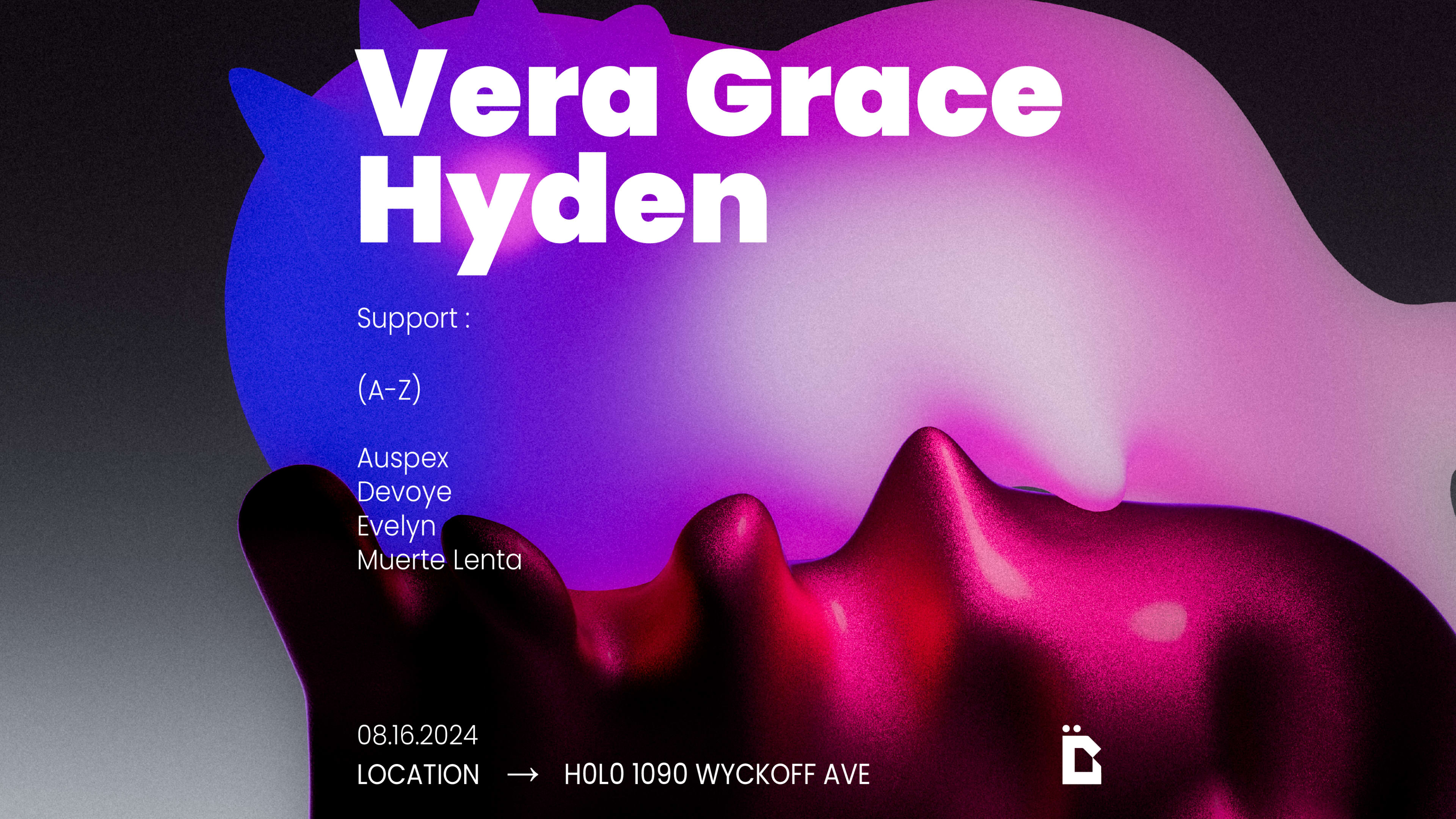 Agape Presents : Vera Grace + Hyden
