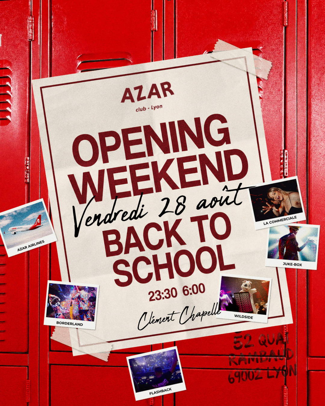 Back To School - Ven 28 Août