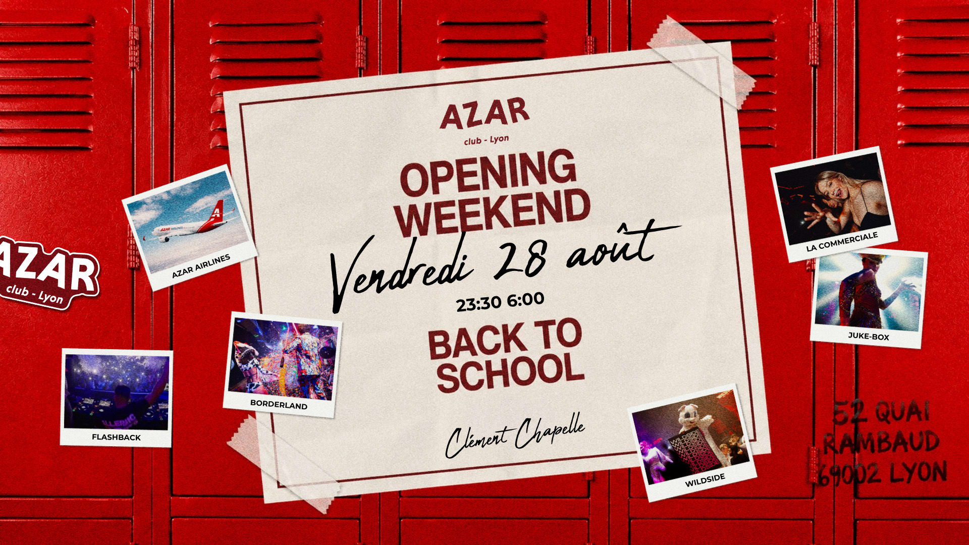 Back To School - Ven 28 Août