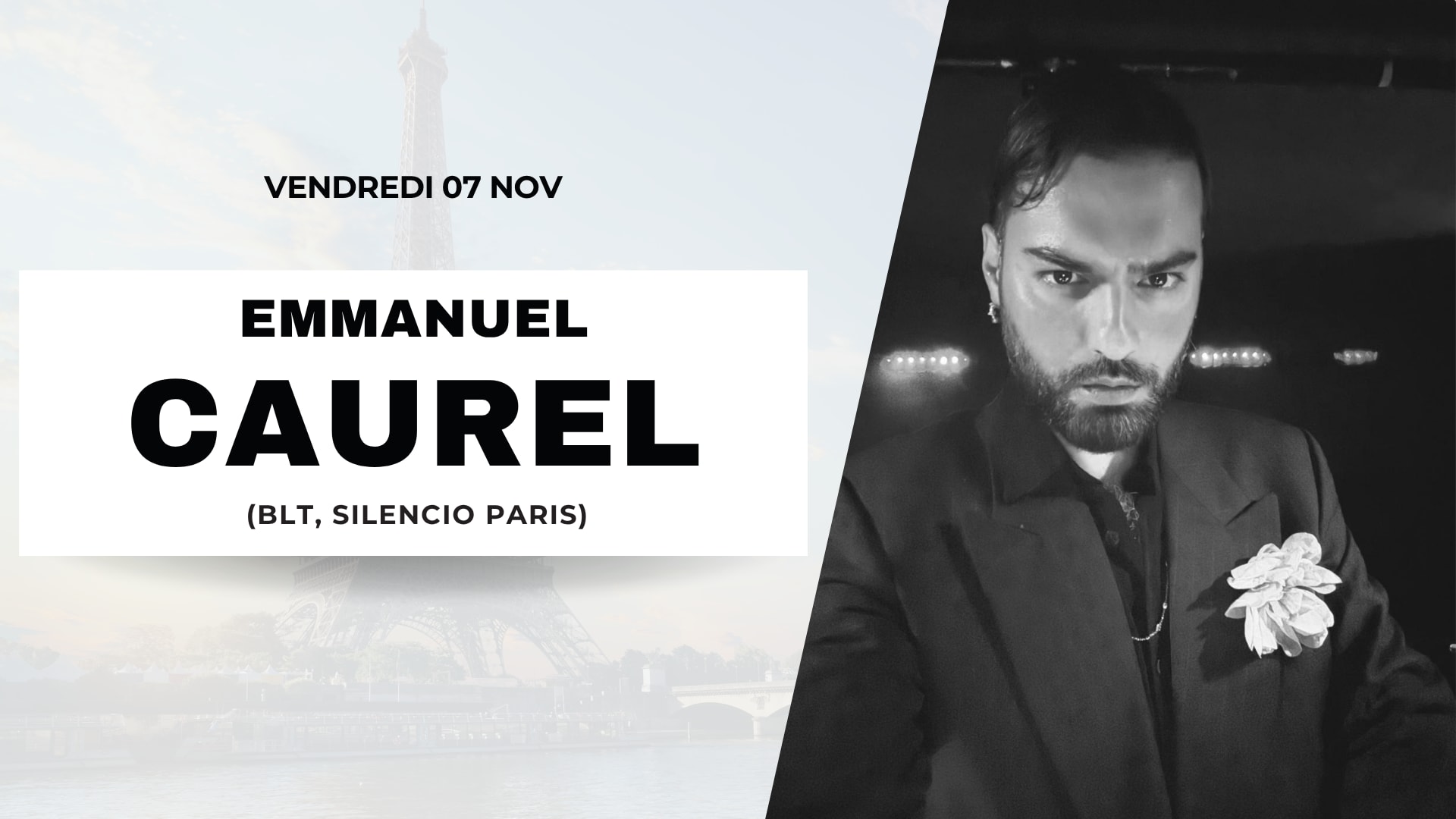 Emmanuel Caurel (Blt Silencio, Paris) @ Danceteria