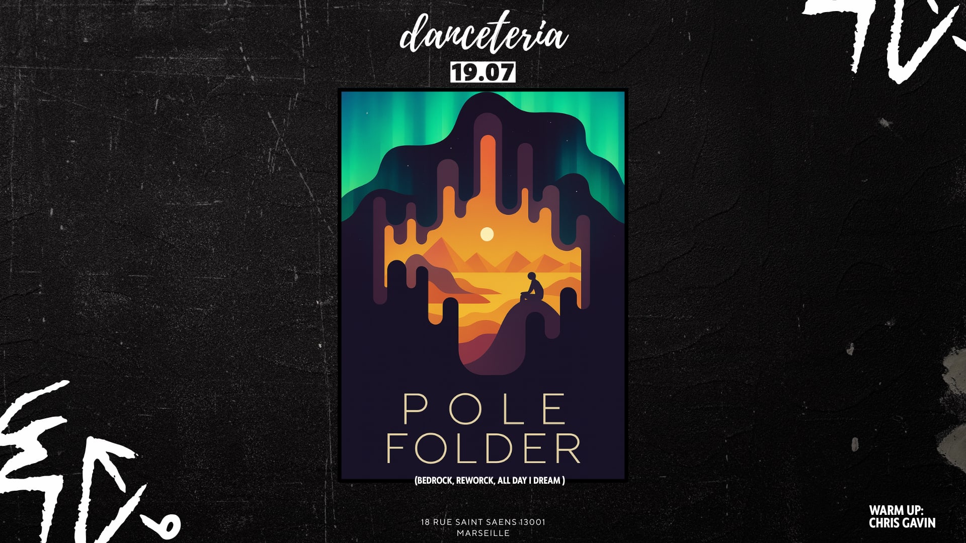 Pole Folder (Bedrock, All Day I Dream) @ Danceteria