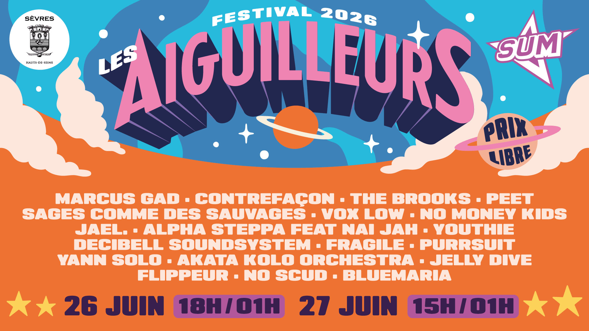 Festival Les Aiguilleurs 2026 !