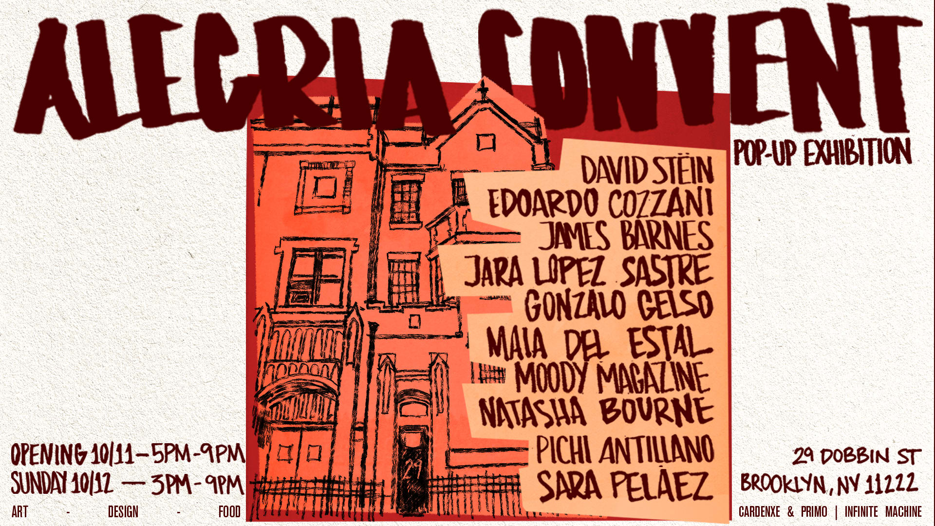 Alegria Convent Group Pop-Up Exhibition